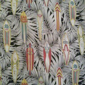 Men's Large Surfboards Dashiki Shirt-Handmade-Unique!